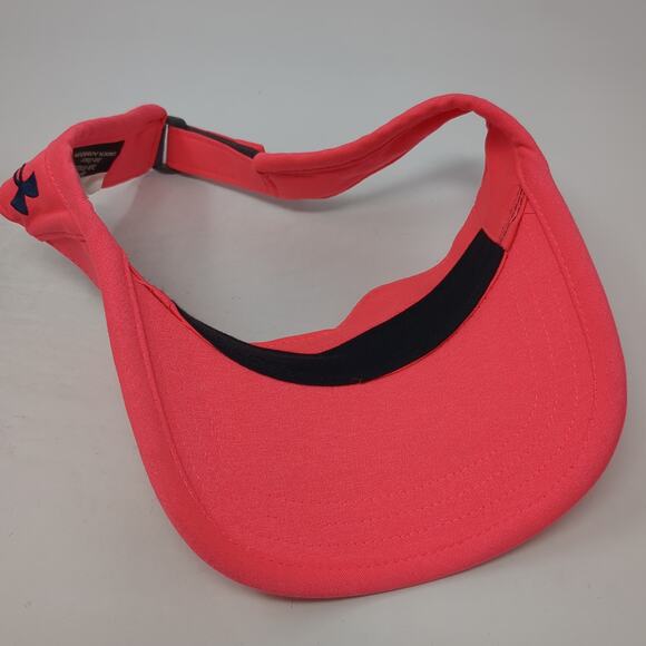 Eagle Lakes Golf Club Strapback Visor Hat Pink One Size Under Armour - Picture 7 of 9